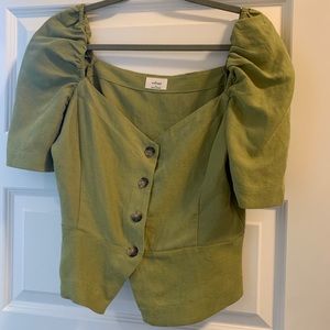 Aritzia Wilfred Janine Blouse - Size M